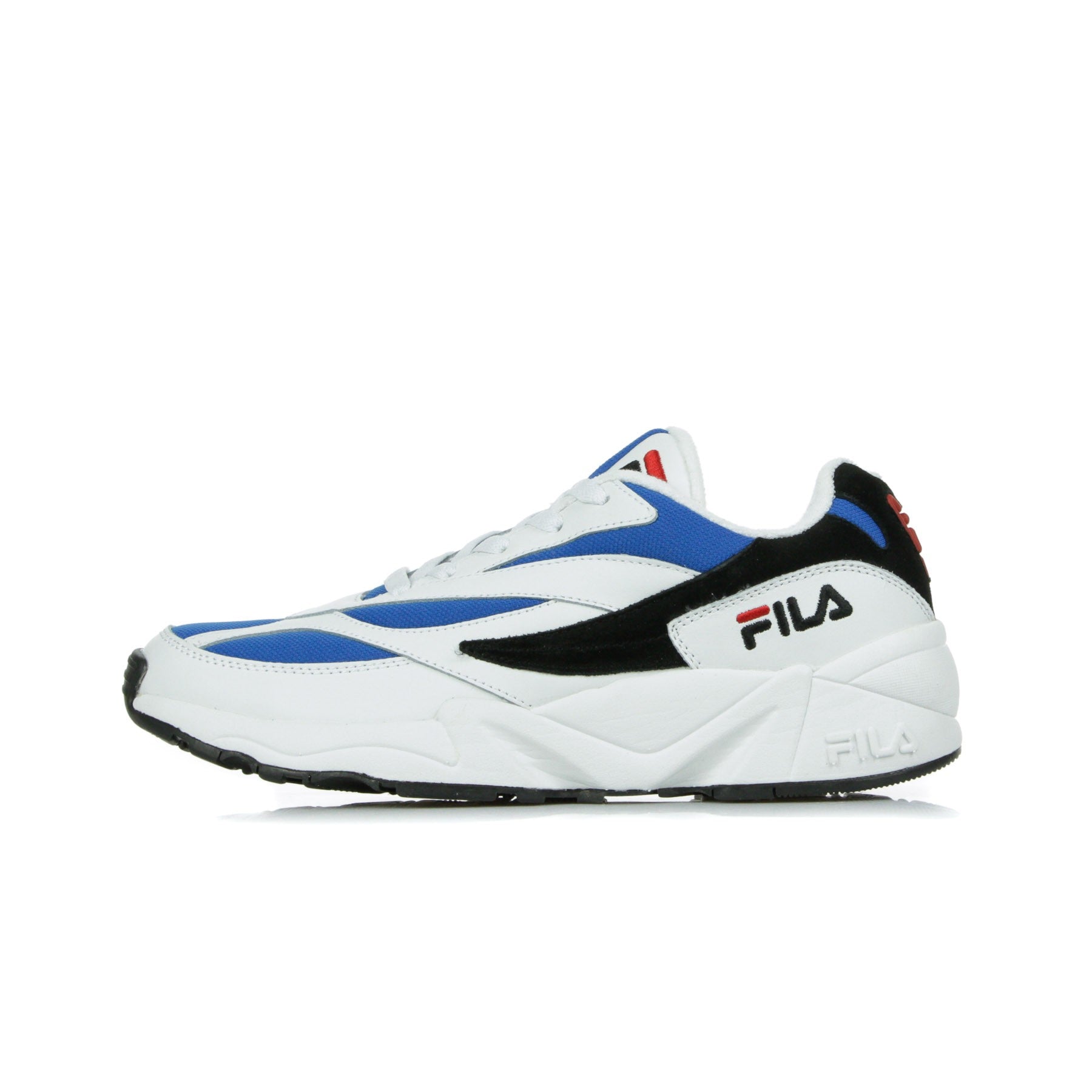 Fila V94m Low Men's Shoe Low White/electric Blue/black