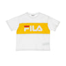 Fila, Maglietta Donna Allison Tee, Bright White/citrus