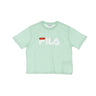 Fila, Maglietta Corta Donna Viivika Cropped Tee, Mist Green