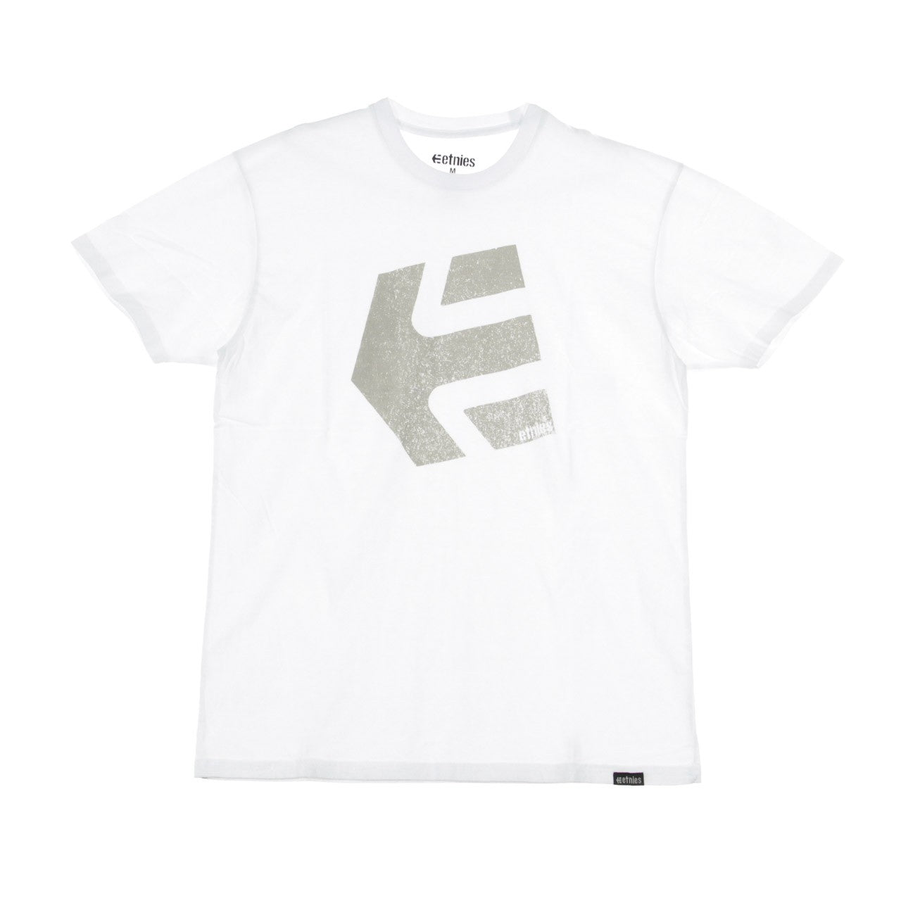 Logomania Weißes Herren-T-Shirt