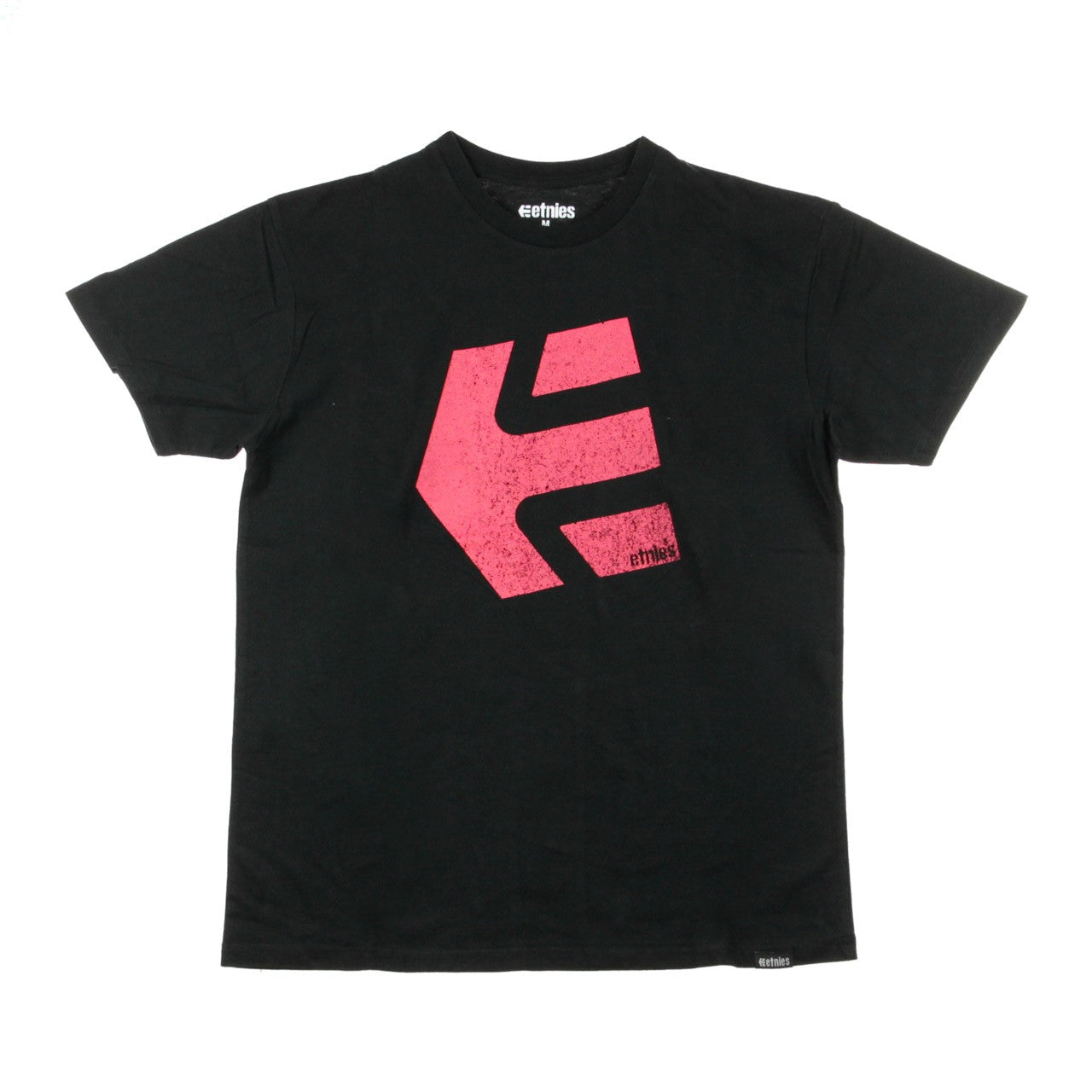 Logomania Schwarzes Herren-T-Shirt