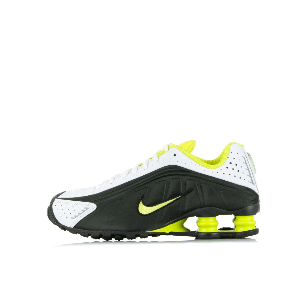 Shox R4 Men's Low Shoe Black/dynamic Yellow/white