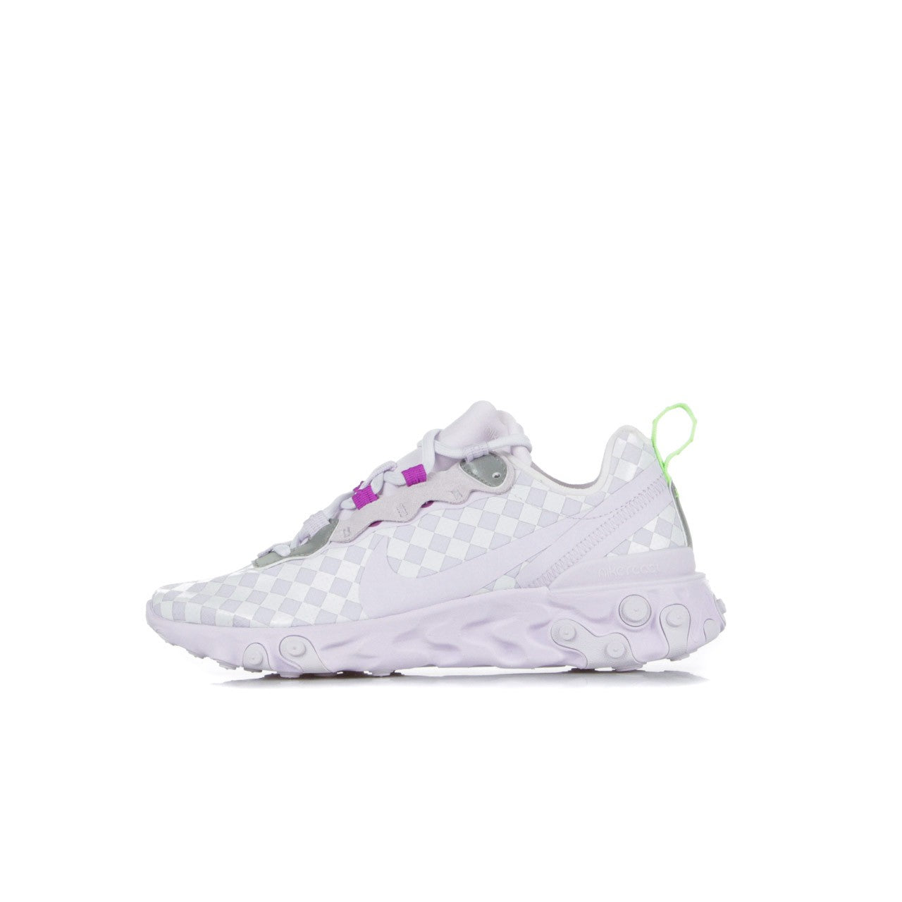 Nike, Scarpa Bassa Donna Wmns React Element 55, Barely Grape/barely Grape