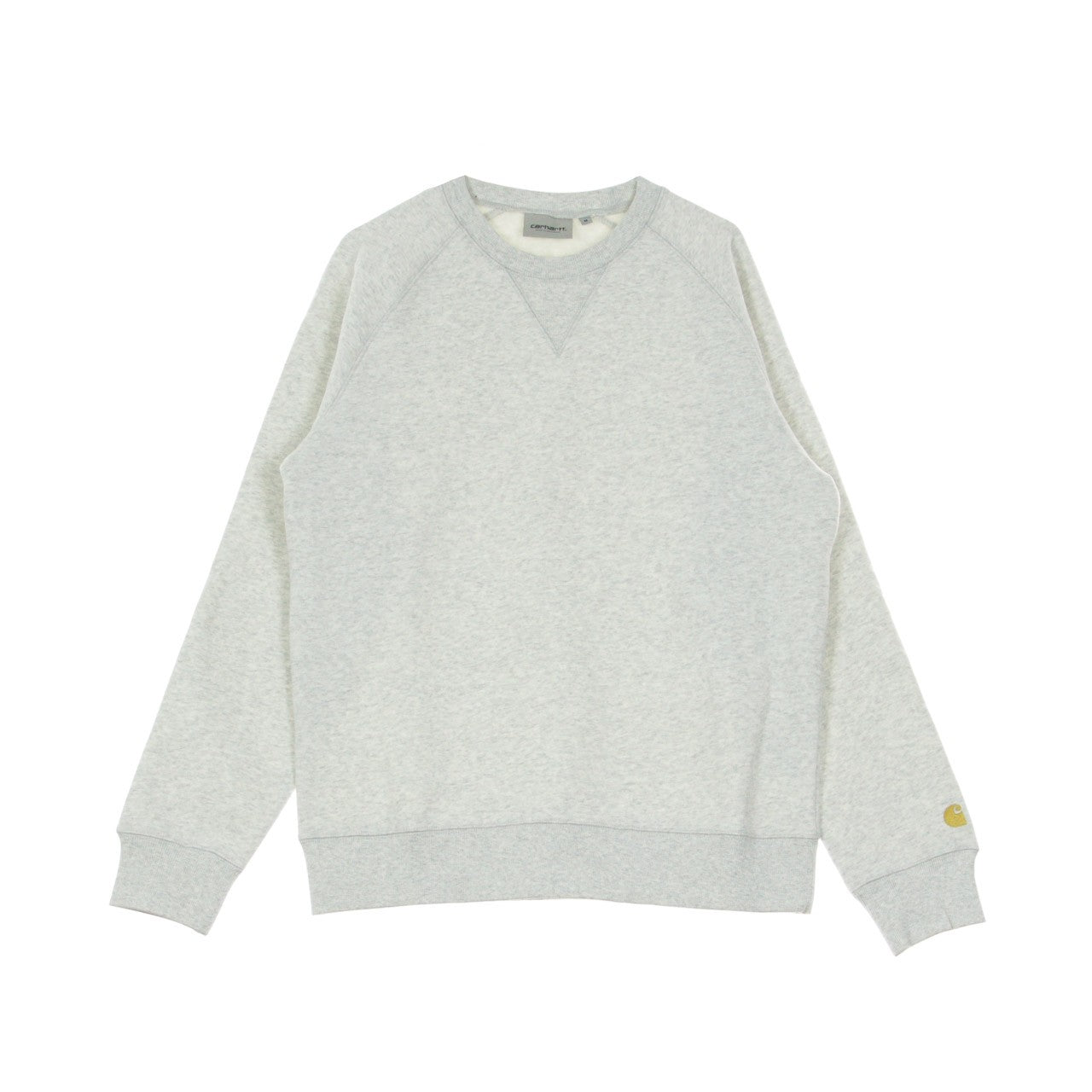 Felpa Girocollo Uomo Chase Sweatshirt Ash Heather/gold