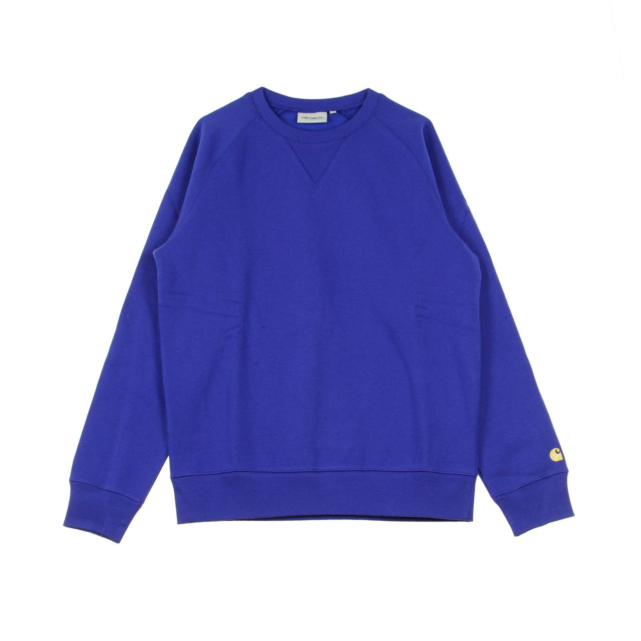 Felpa Girocollo Uomo Chase Sweatshirt Thunder Blue/gold