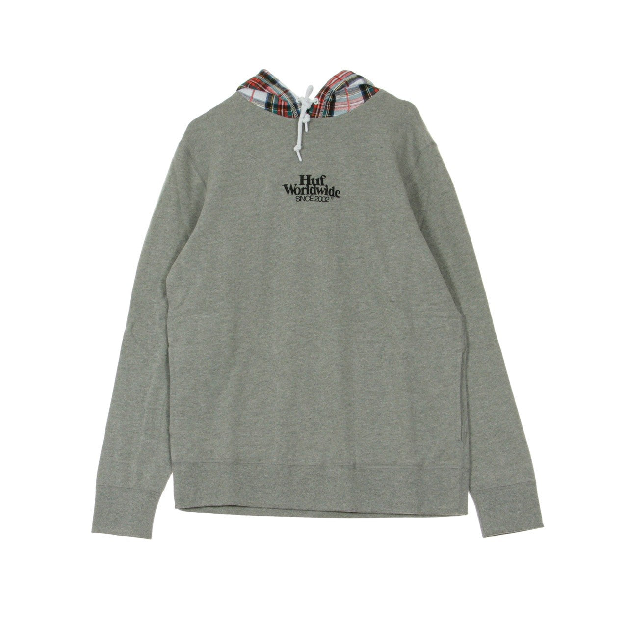 Huf, Felpa Cappuccio Uomo Vicious P/o Hoodie, Grey Heather