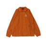 Huf, Giacca Coach Jacket Uomo Essentials Tt Coaches Jacket, Rust