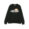 Ellesse, Felpa Leggera Girocollo Corta Uomo Crew Neck Logo, Black