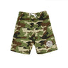 Mass Denim, Pantalone Corto Tuta Felpato Uomo Sweatshorts Base, Woodland Camo