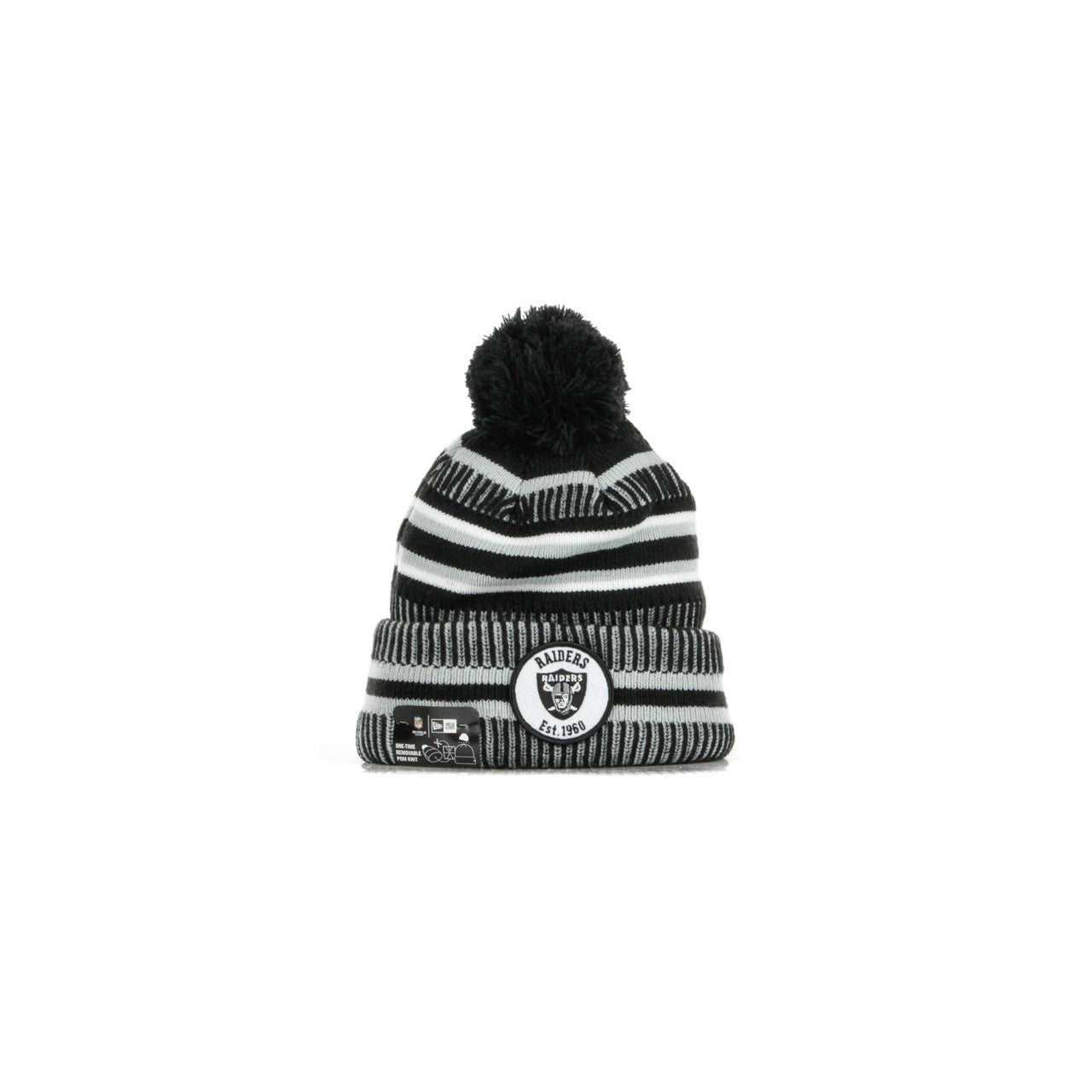 New Era, Cappello Pom Pom Uomo Onf19 Sport Knit Home Oakrai, Original Team Colors