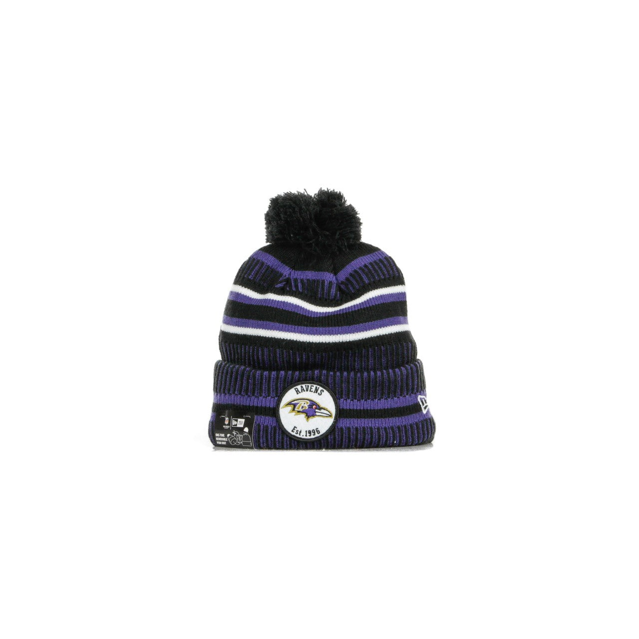 New Era, Cappello Pom Pom Uomo Onf19 Sport Knit Home Balrav, Original Team Colors