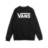 Vans, Felpa Girocollo Uomo Classic Crew Ii, Black/white