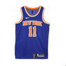 Nike Nba, Canotta Basket Uomo Nba Swingman Jersey Icon Edition No 11 Frank Ntilikina Neykni Road, Rush Blue