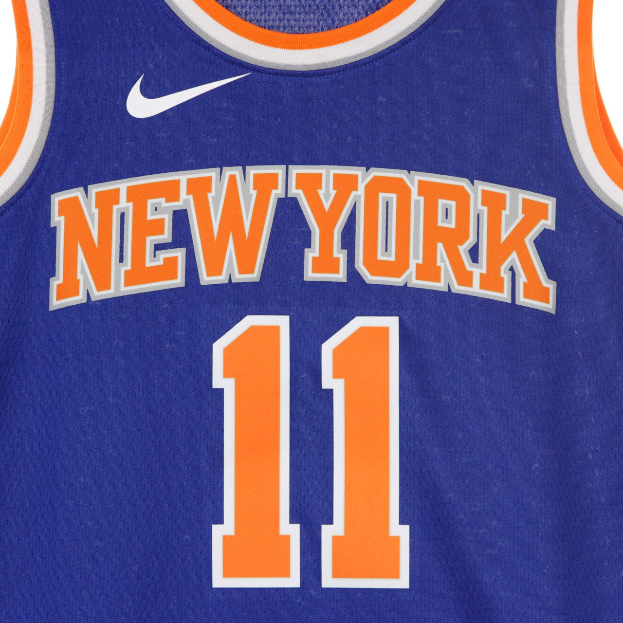 Nike Nba, Canotta Basket Uomo Nba Swingman Jersey Icon Edition No 11 Frank Ntilikina Neykni Road, 