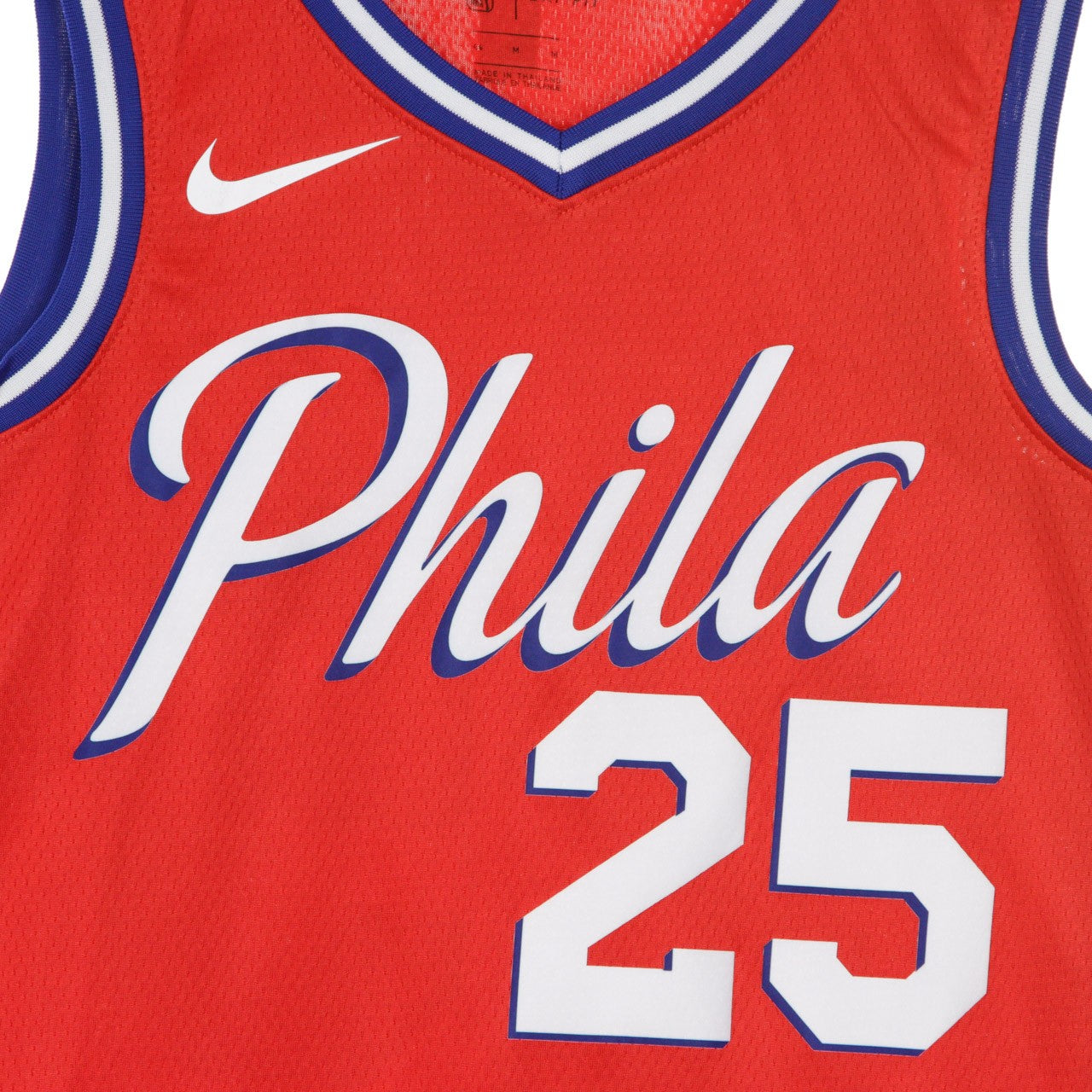 Nike Nba, Canotta Basket Uomo Nba Swingman Jersey Statement Edition No 25 Ben Simmons Phi76e, 