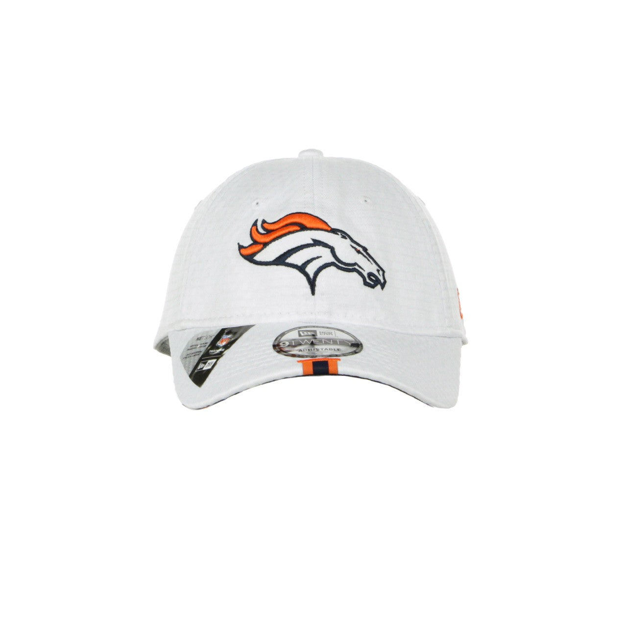 Curved Visor Cap for Men 920 Official Nfl 19 Training Camp Denbro White/original Team Colors