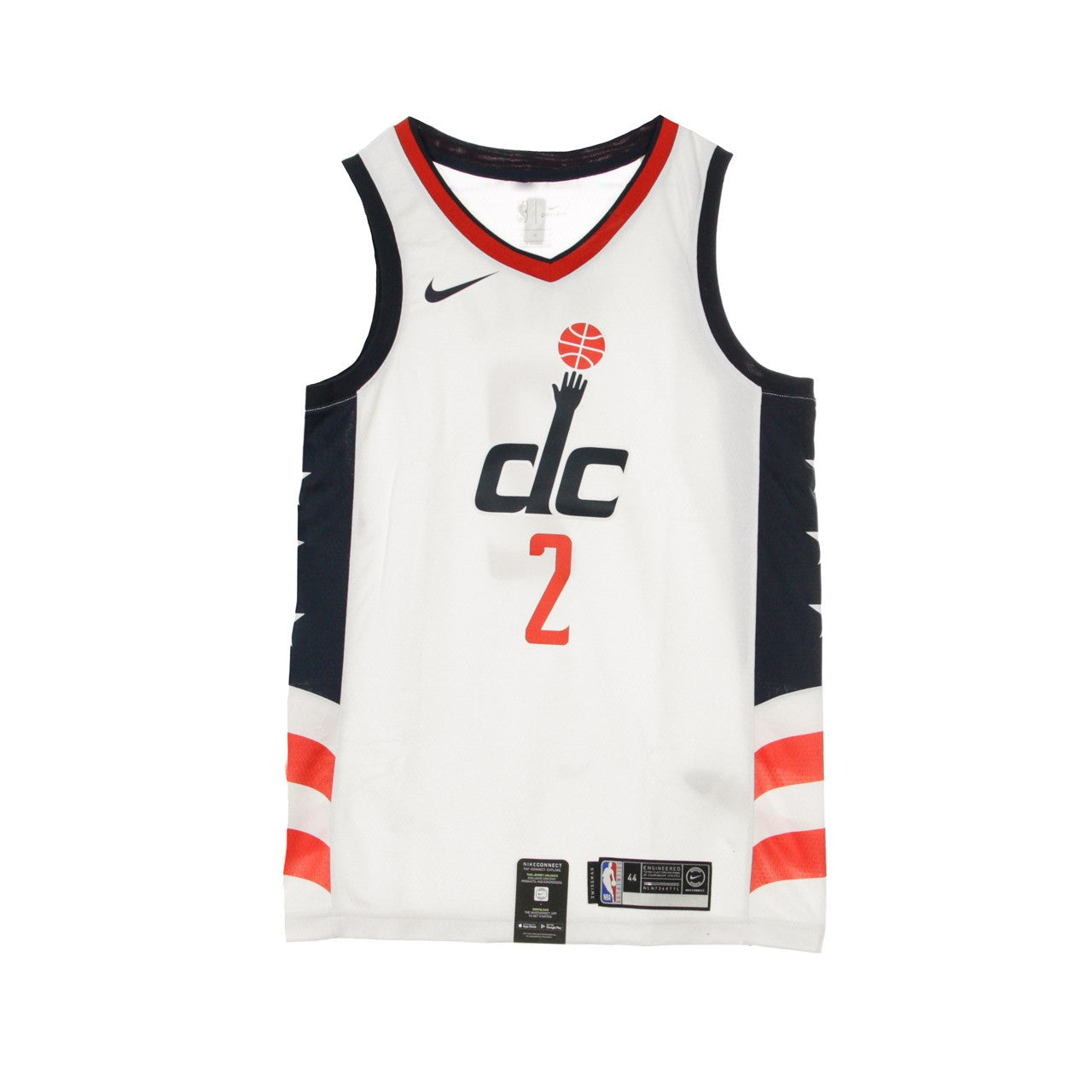 Nike Nba, Canotta Basket Uomo Nba Swingman Jersey City Edition No 2 John Wall Waswiz, 