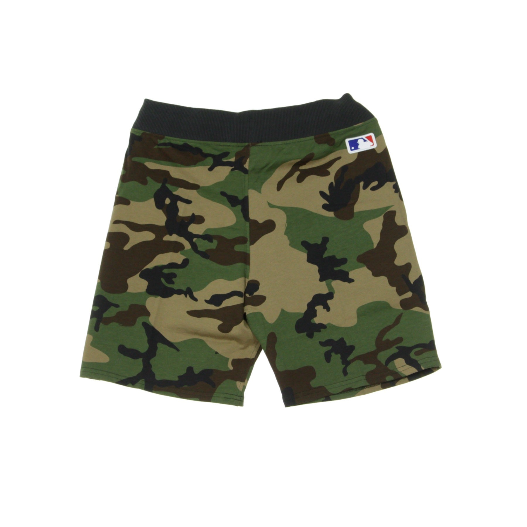 New Era, Pantalone Corto Tuta Uomo Team Apparel Ft Short Losdod, Woodland Camo/black