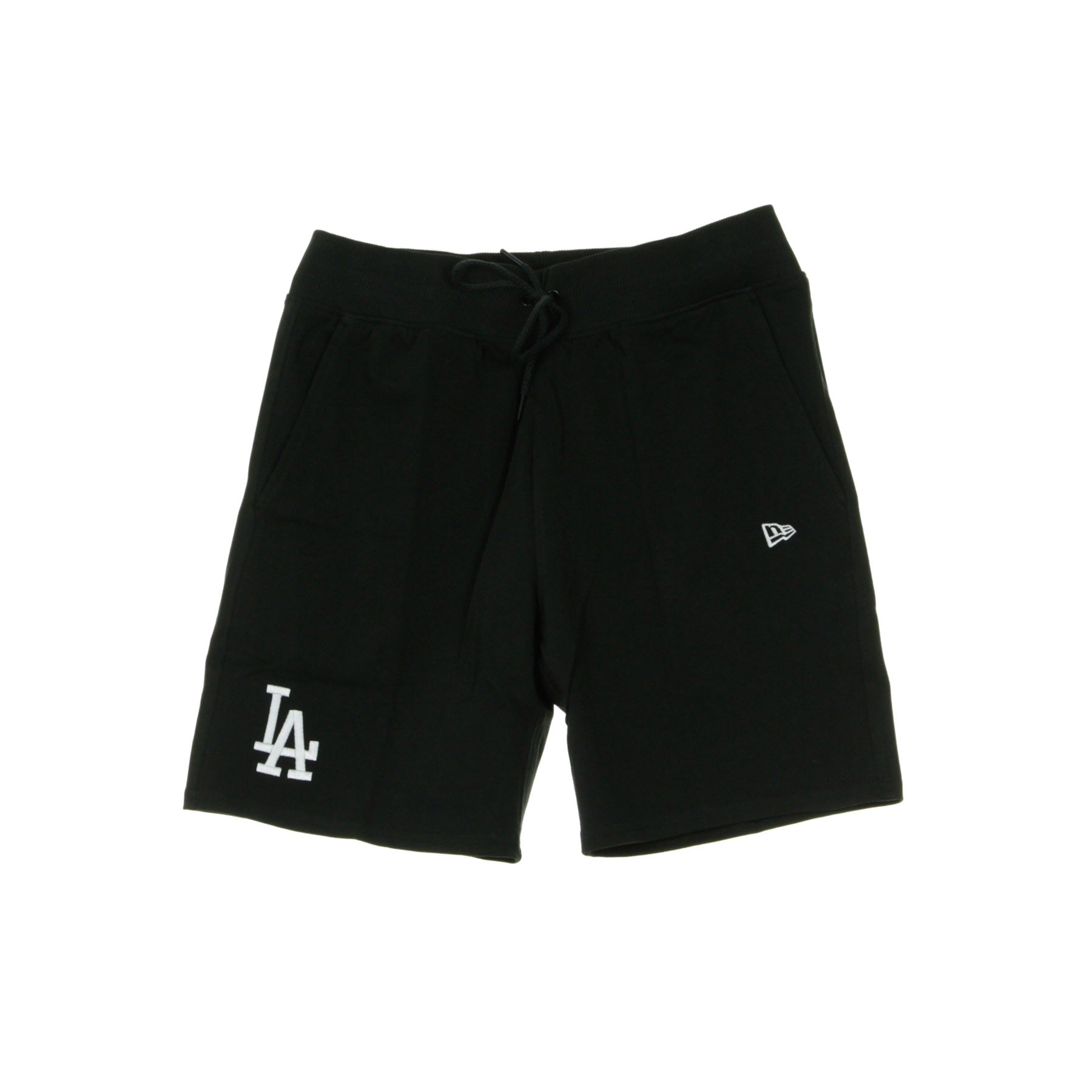 New Era, Pantalone Corto Tuta Uomo Team Apparel Ft Short Losdod, Black/white