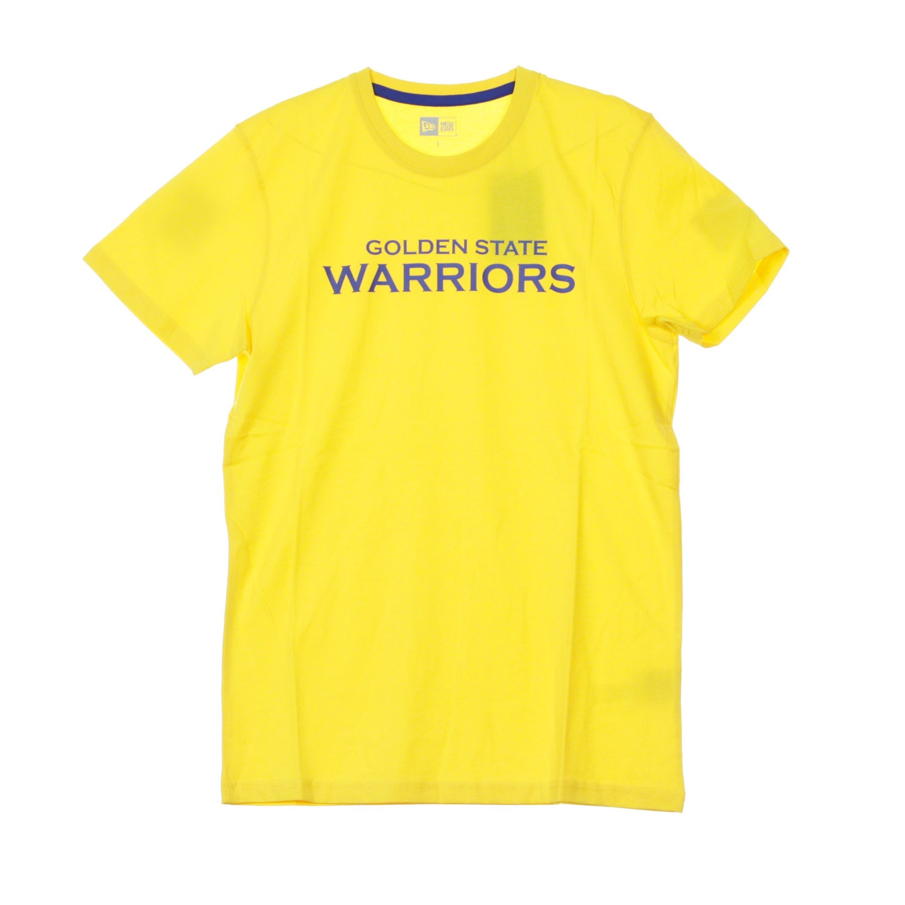 New Era, Maglietta Uomo Nba Team Apparel Pop Logo Tee Golwar, Canary Yellow/original Team Colors