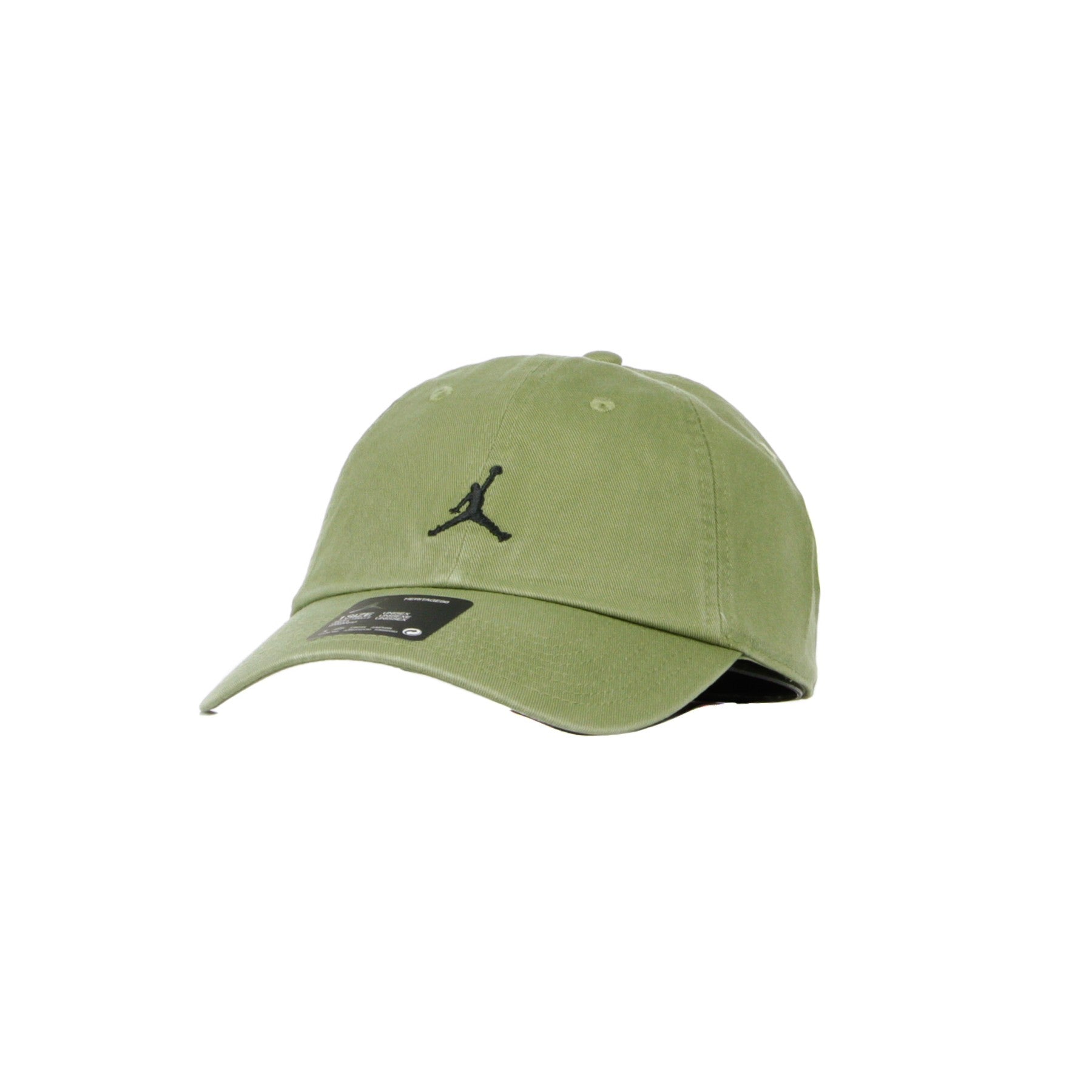 Curved Visor Cap for Men Jordan H86 Jumpman Floppy Atmosphere Grey/black