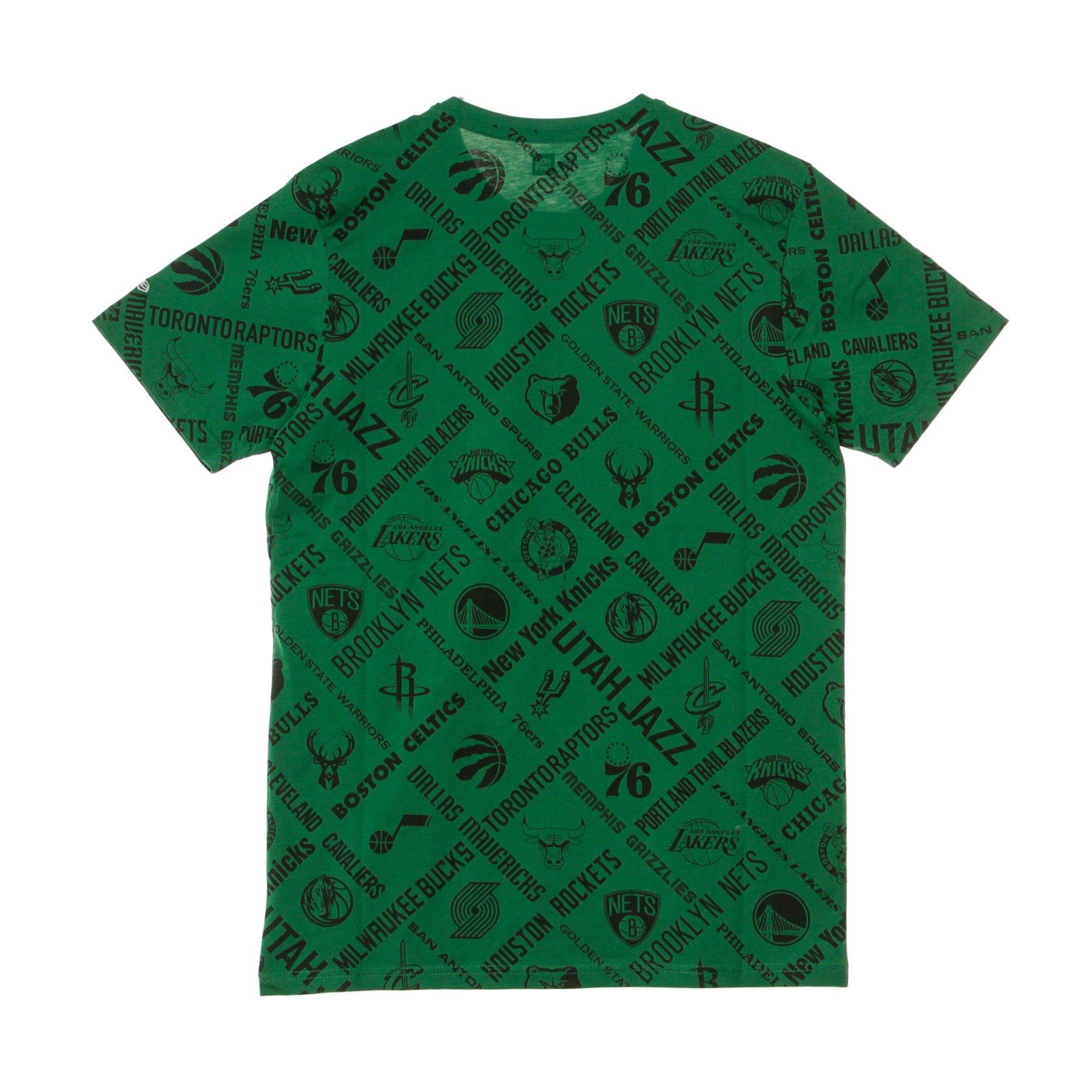 Maglietta Uomo Nba All Over Print Tee All Teams Otc Kelly Green