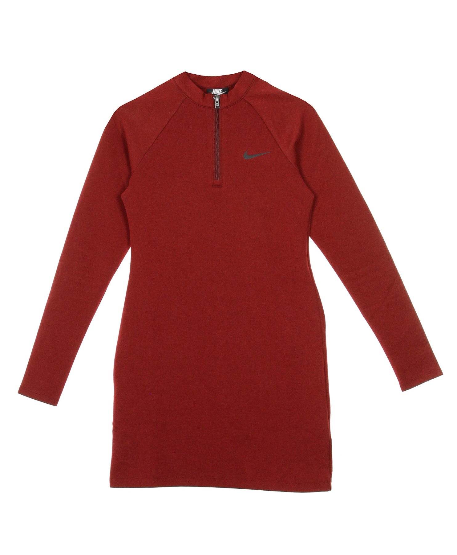 Nike, Vestito Donna Dress Long-sleeve, Team Red/black