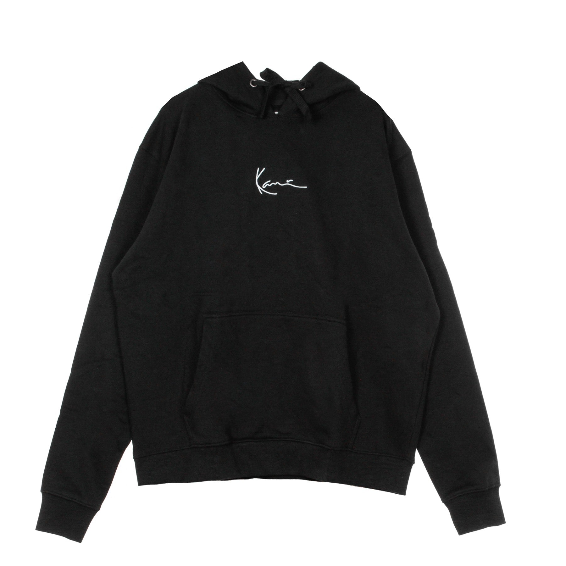 Felpa Cappuccio Uomo Signature Hoodie Black/white