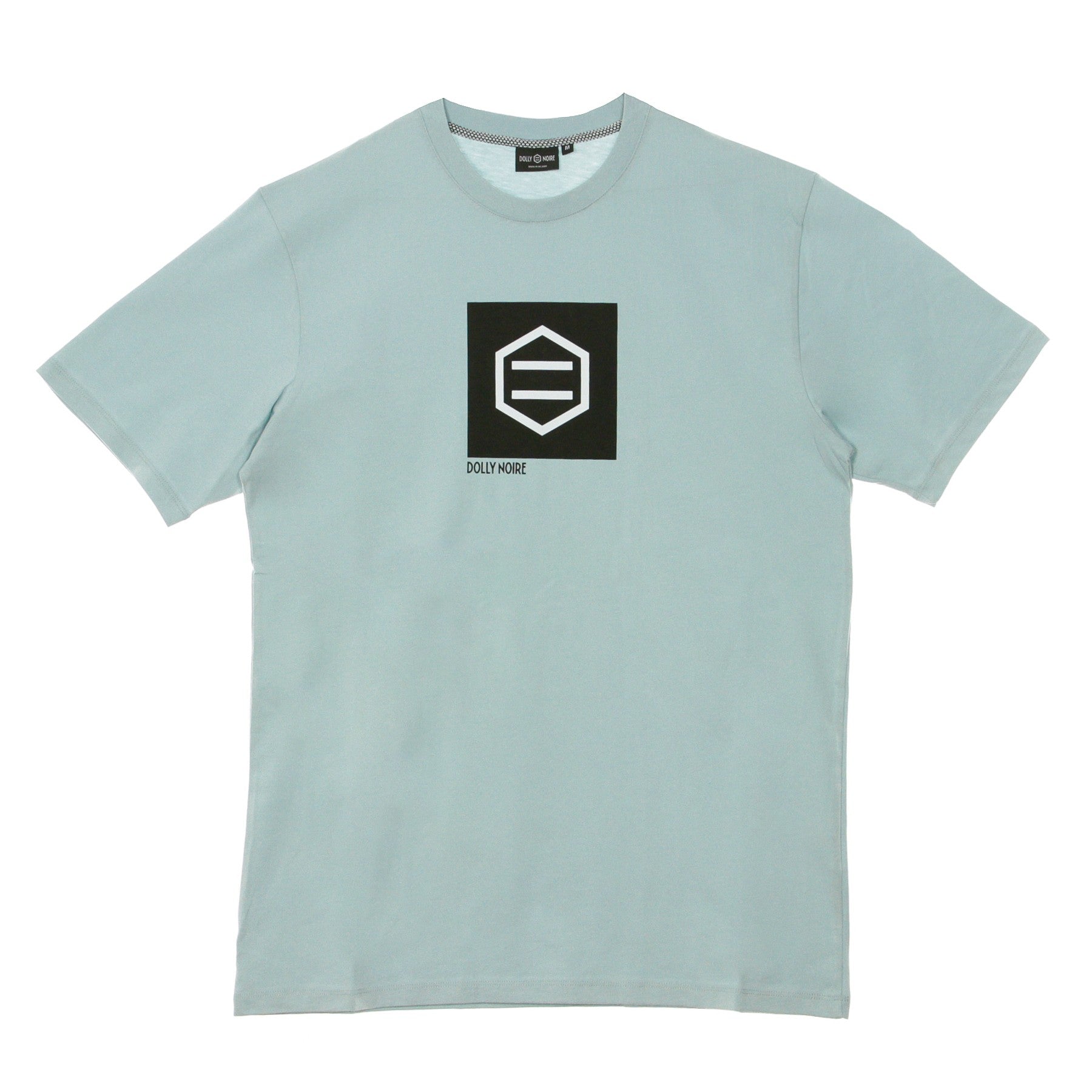 Dolly Noire, Maglietta Uomo Box Logo, Light Grey