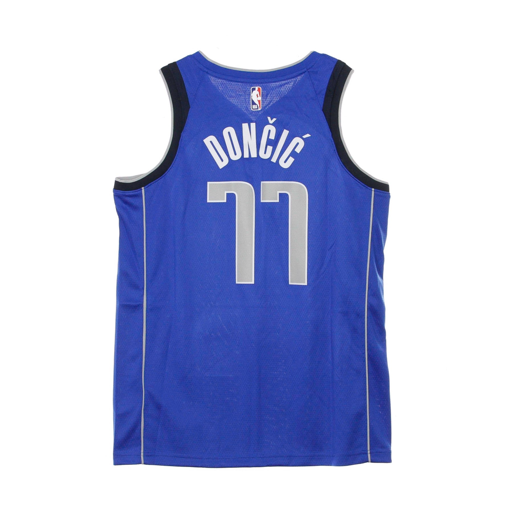 Nike Nba, Canotta Basket Uomo Nba Swingman Jersey Icon Edition No 77 Luka Doncic Dalmav Road, 