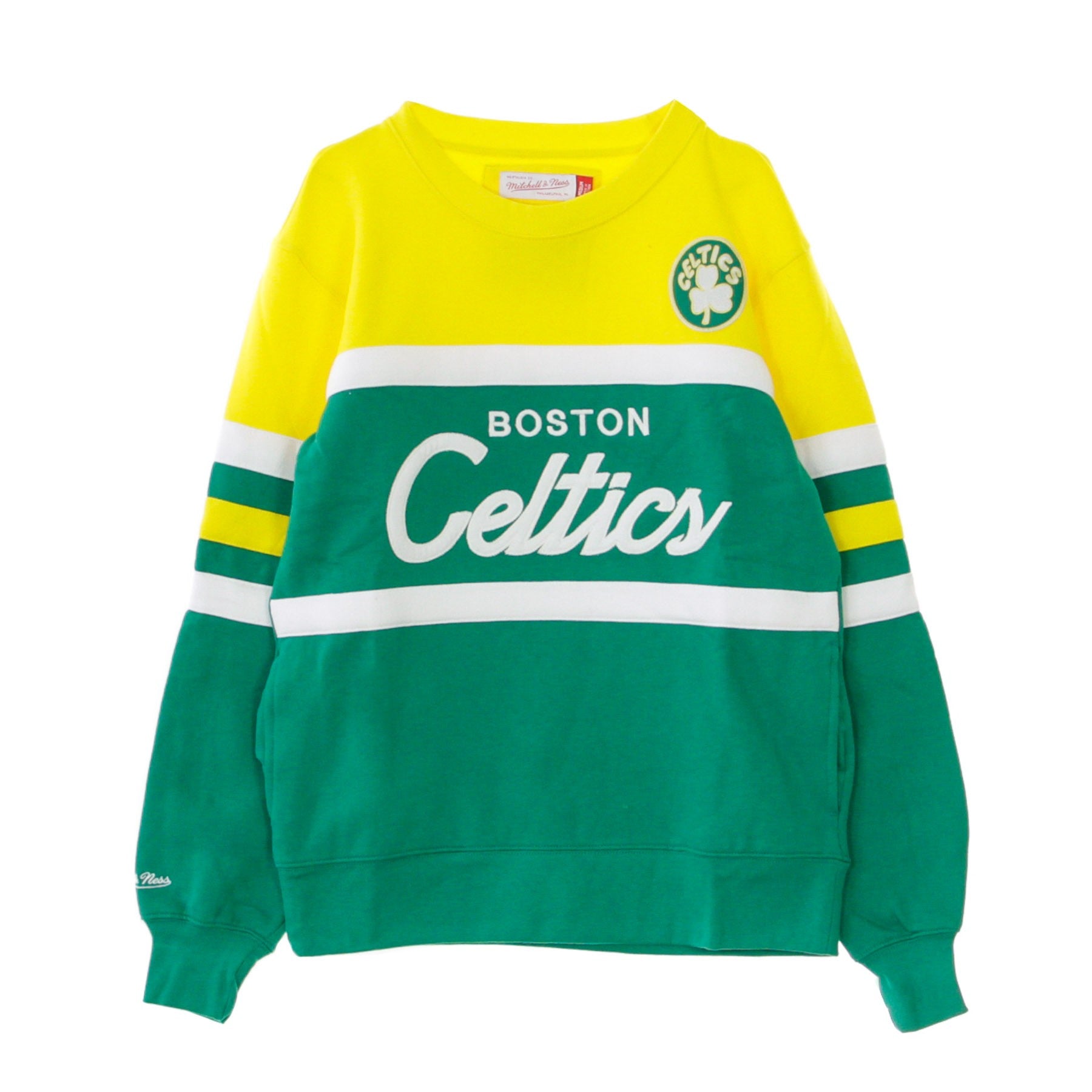 Men's Crewneck Sweatshirt NBA Head Coach Crew Boscel Original Team Colors