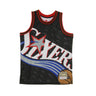 Mitchell & Ness, Canotta Tipo Basket Uomo Nba Big Face Jersey Phi76e, Original Team Colors