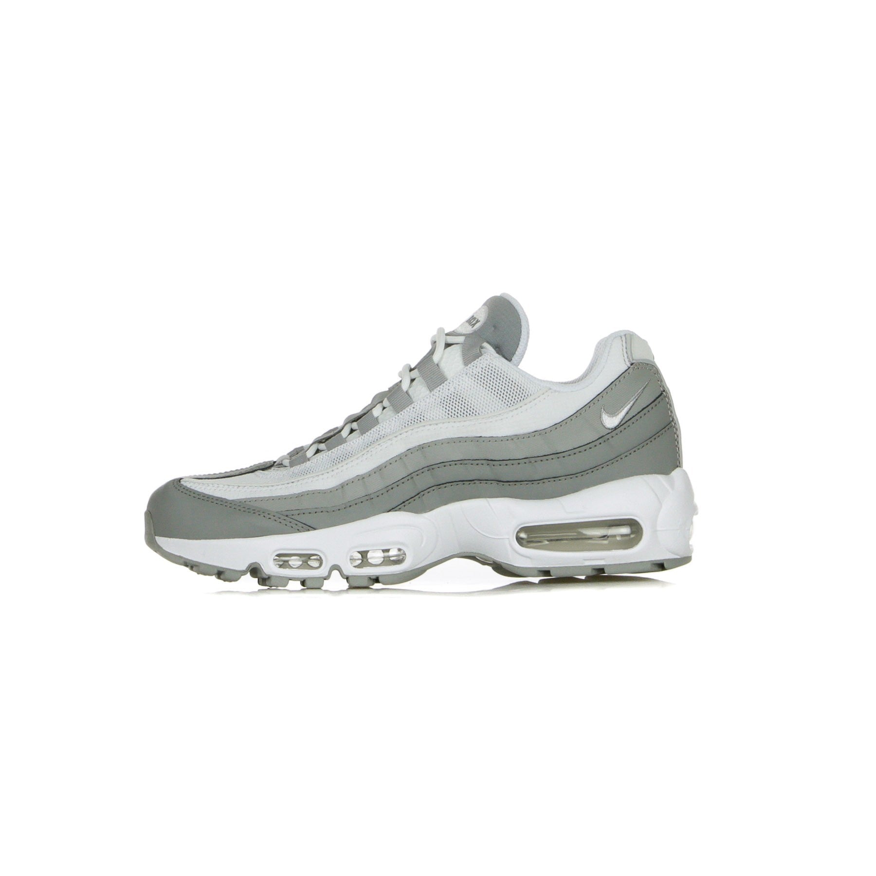 Nike, Scarpa Bassa Uomo Air Max 95 Essential, Particle Grey/white/lt Smoke Grey