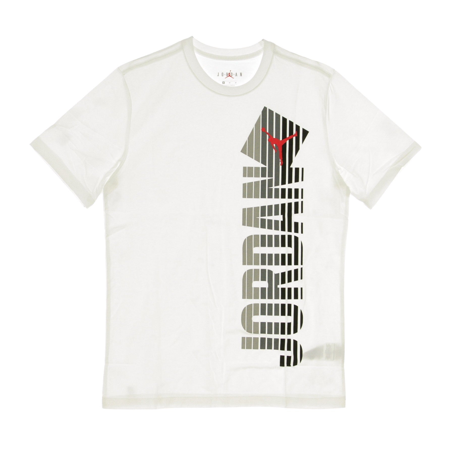 Men's T-Shirt Fade Wm Crew White