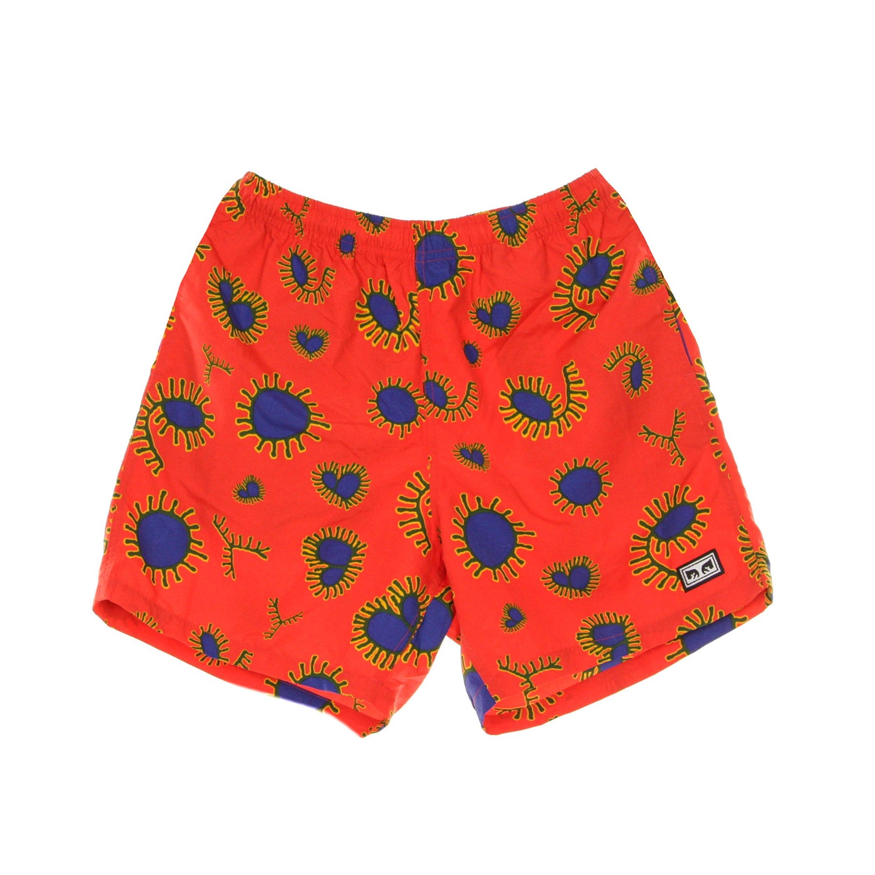 Pantaloncino Uomo Easy Relaxed Amoeba Red Multi