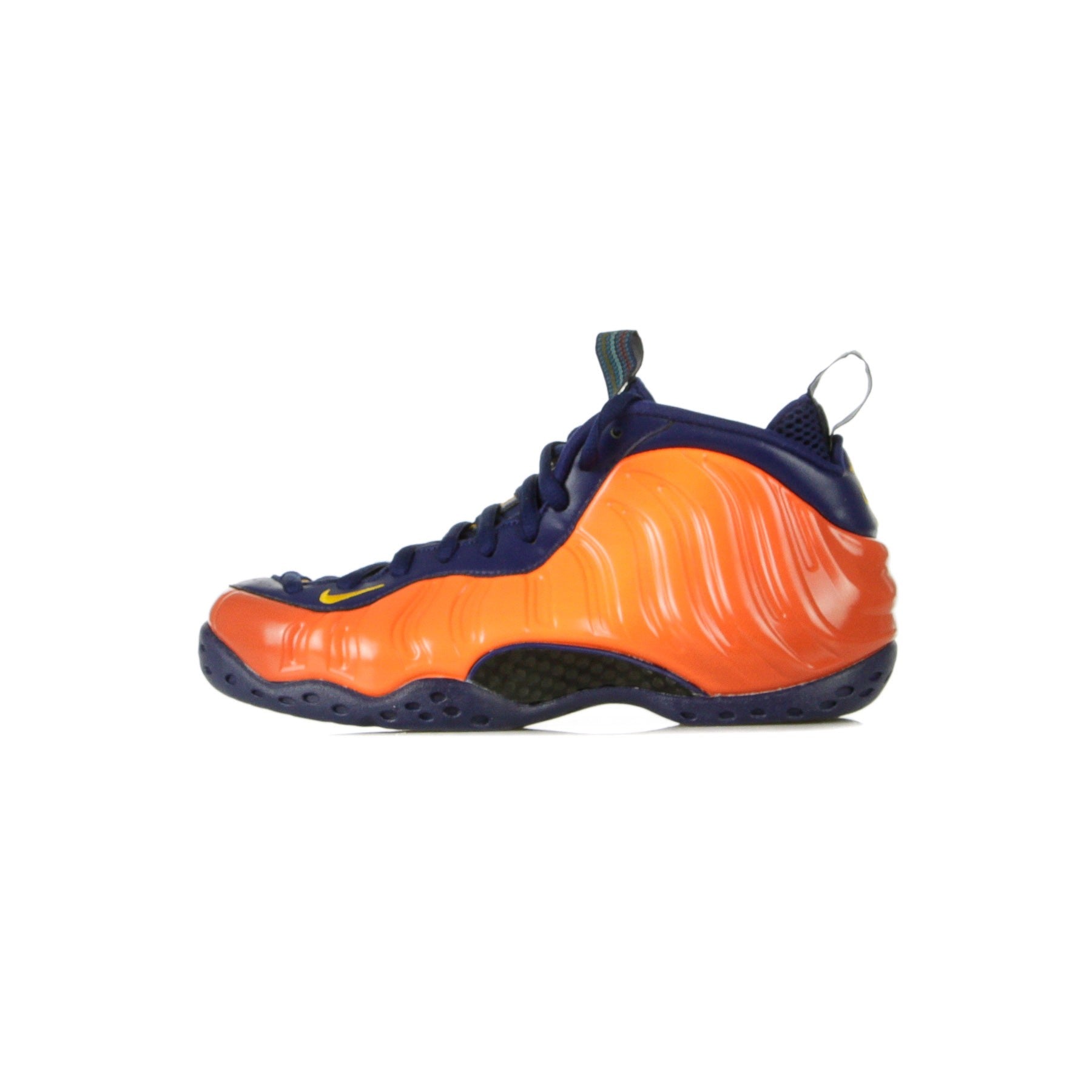 Nike, Scarpa Alta Uomo Air Foamposite 1, Blue Void/university Gold/rugged Orange