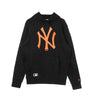 New Era, Felpa Cappuccio Uomo Mlb Seasonal Team Logo Hoody Neyyan, Black/orange