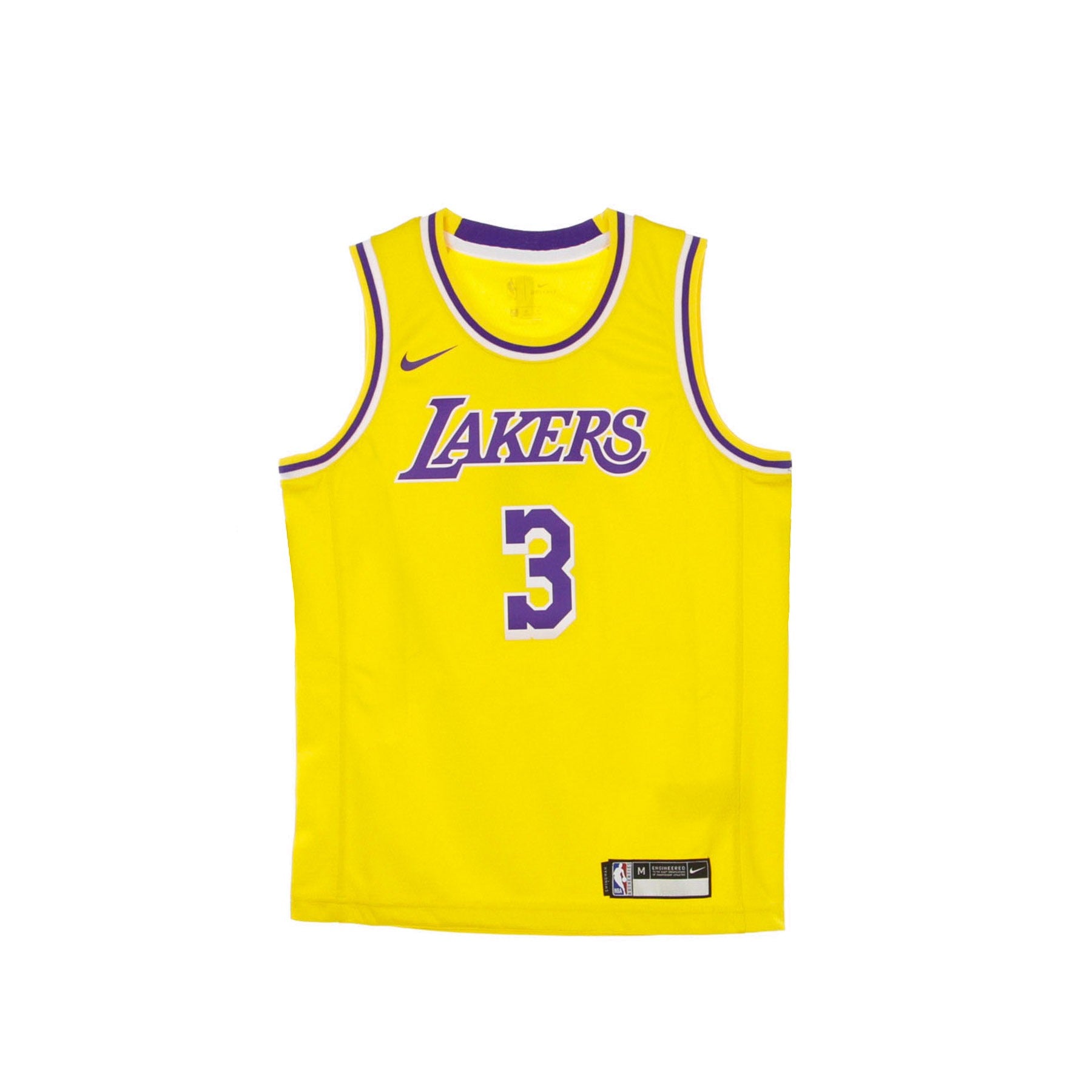 Basketball Tank Top Boy Nba Swingman Jersey Icon Edition No 3 Anthony Davis Loslak Original Team Colors