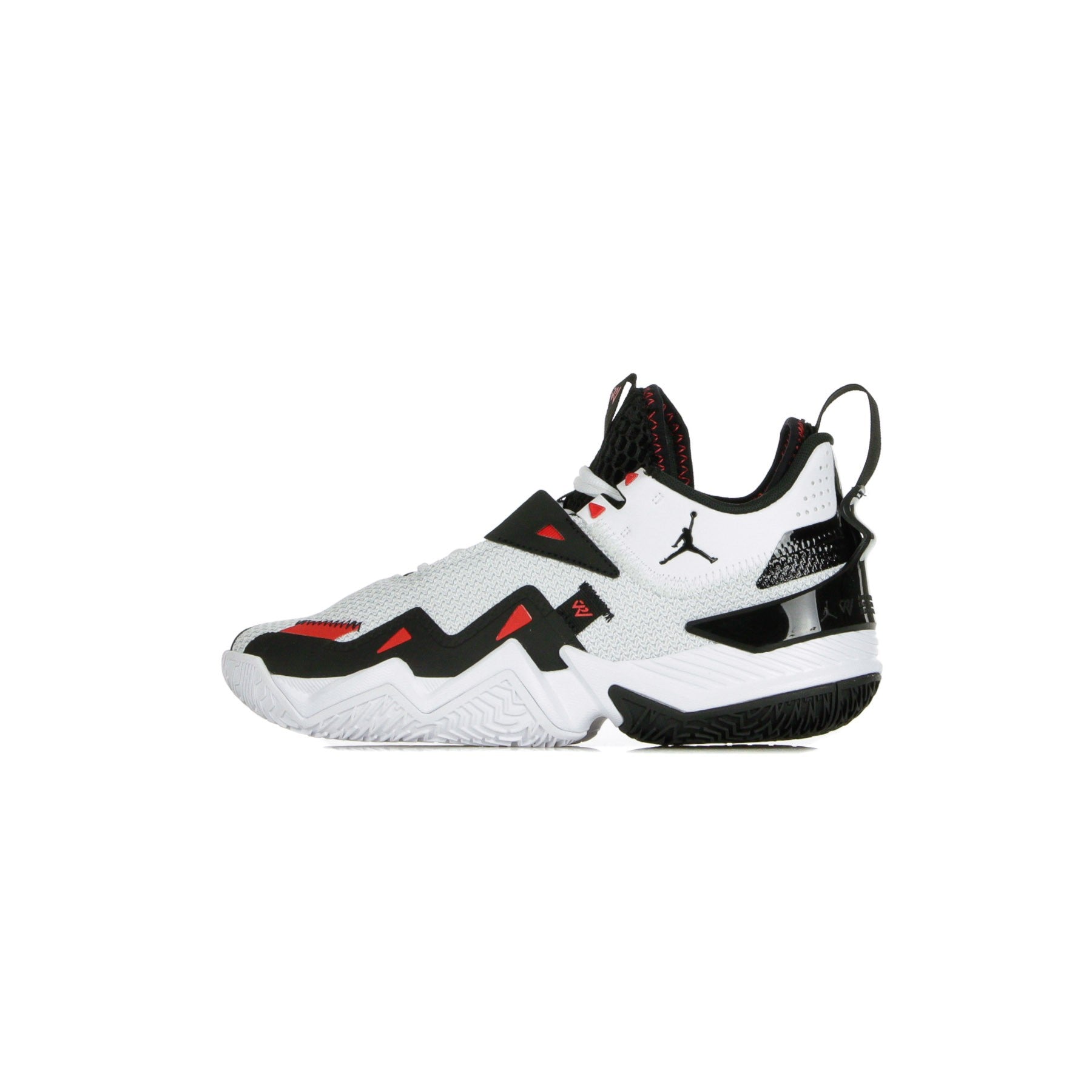 Scarpa Bassa Uomo Jordan Westbrook One Take White/black/university Red