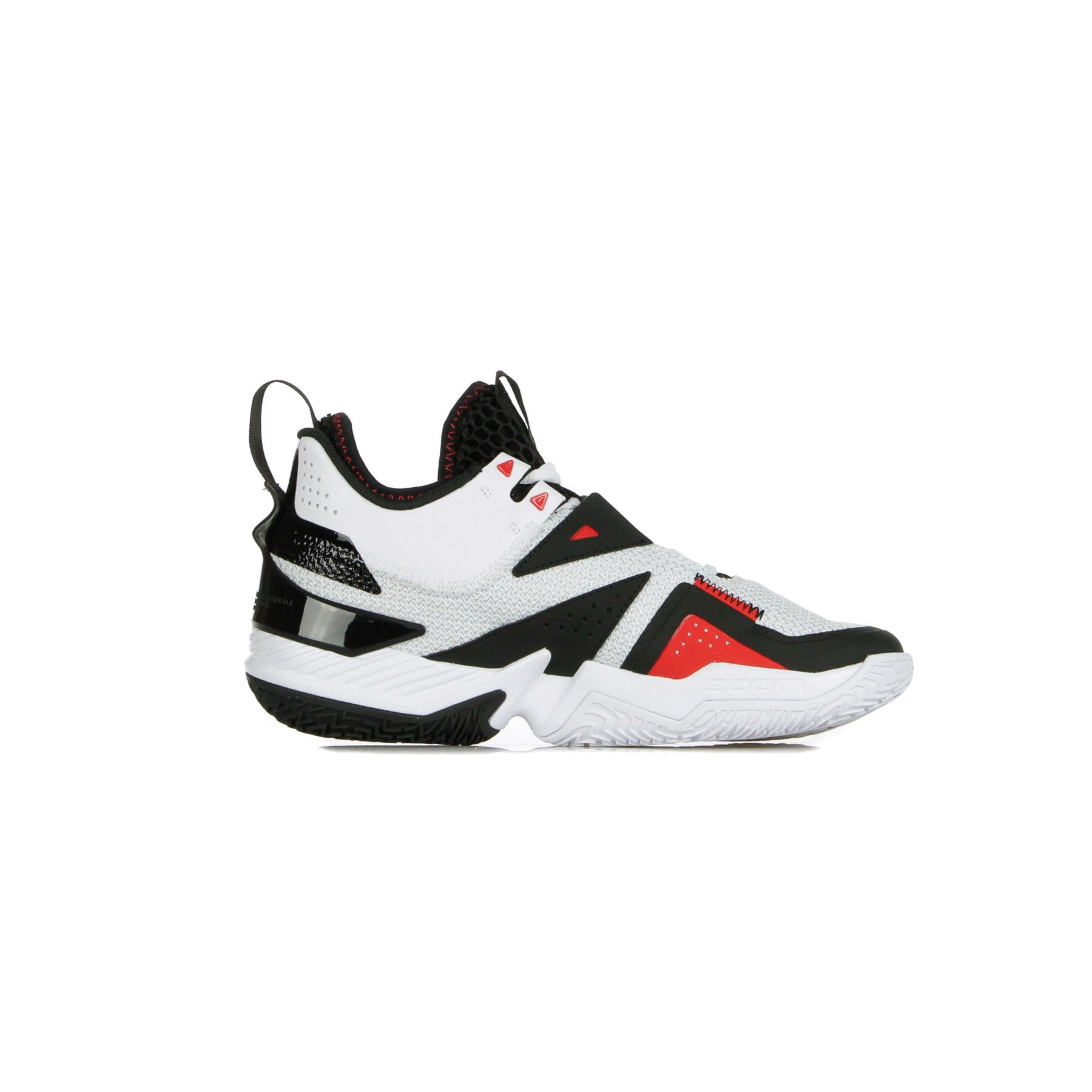 Scarpa Bassa Uomo Jordan Westbrook One Take White/black/university Red