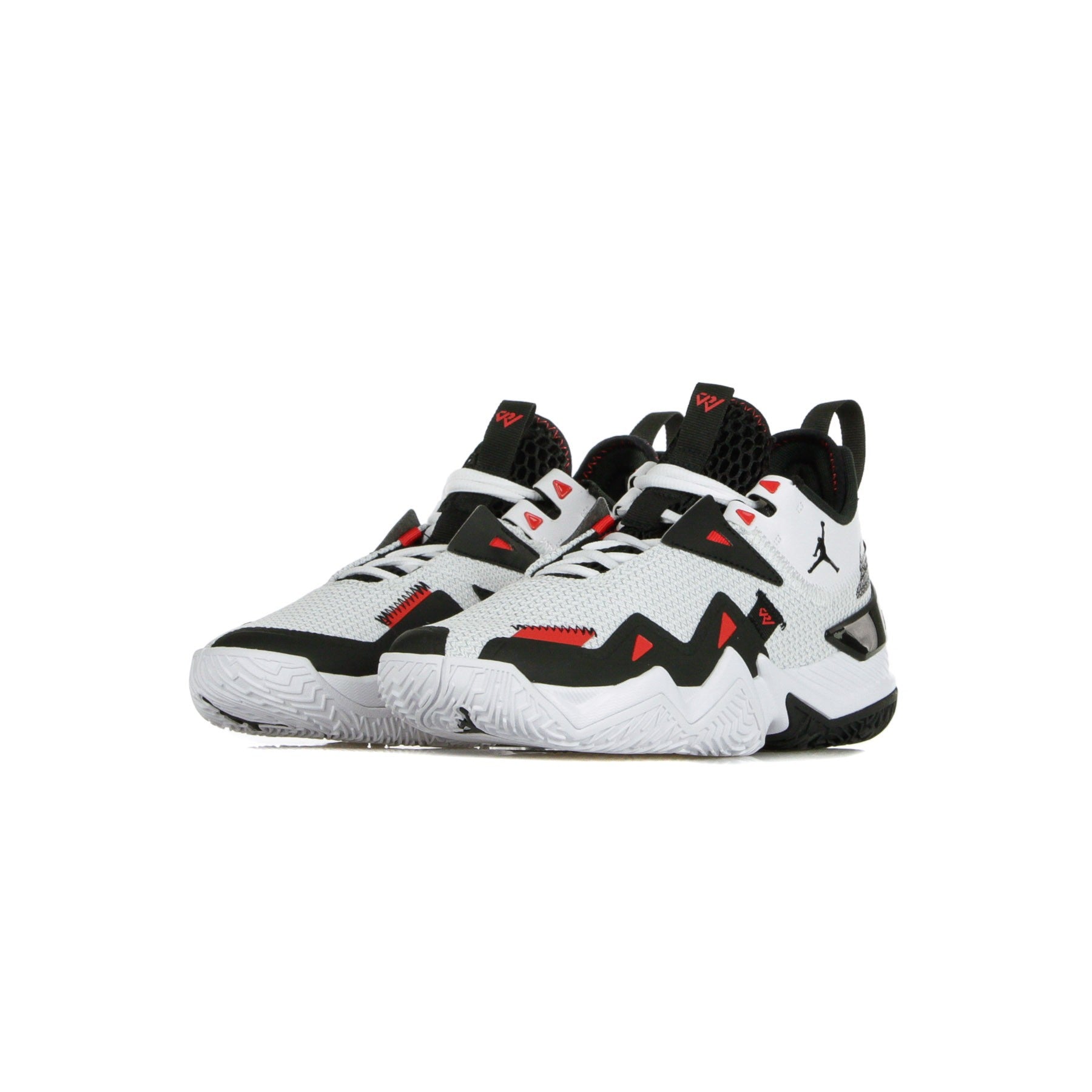 Scarpa Bassa Uomo Jordan Westbrook One Take White/black/university Red