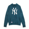 New Era, Felpa Cappuccio Uomo Mlb Seasonal Team Logo Hoody Neyyan, Dark Turquoise/white