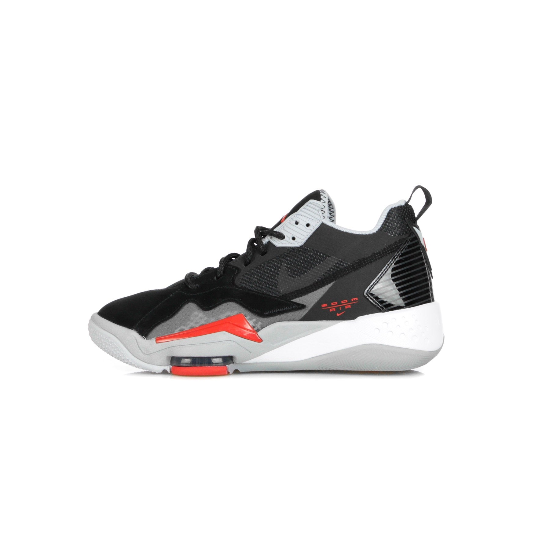 Jordan, Scarpa Alta Uomo Jordan Zoom 92, Black/university Red/anthracite/sky Grey