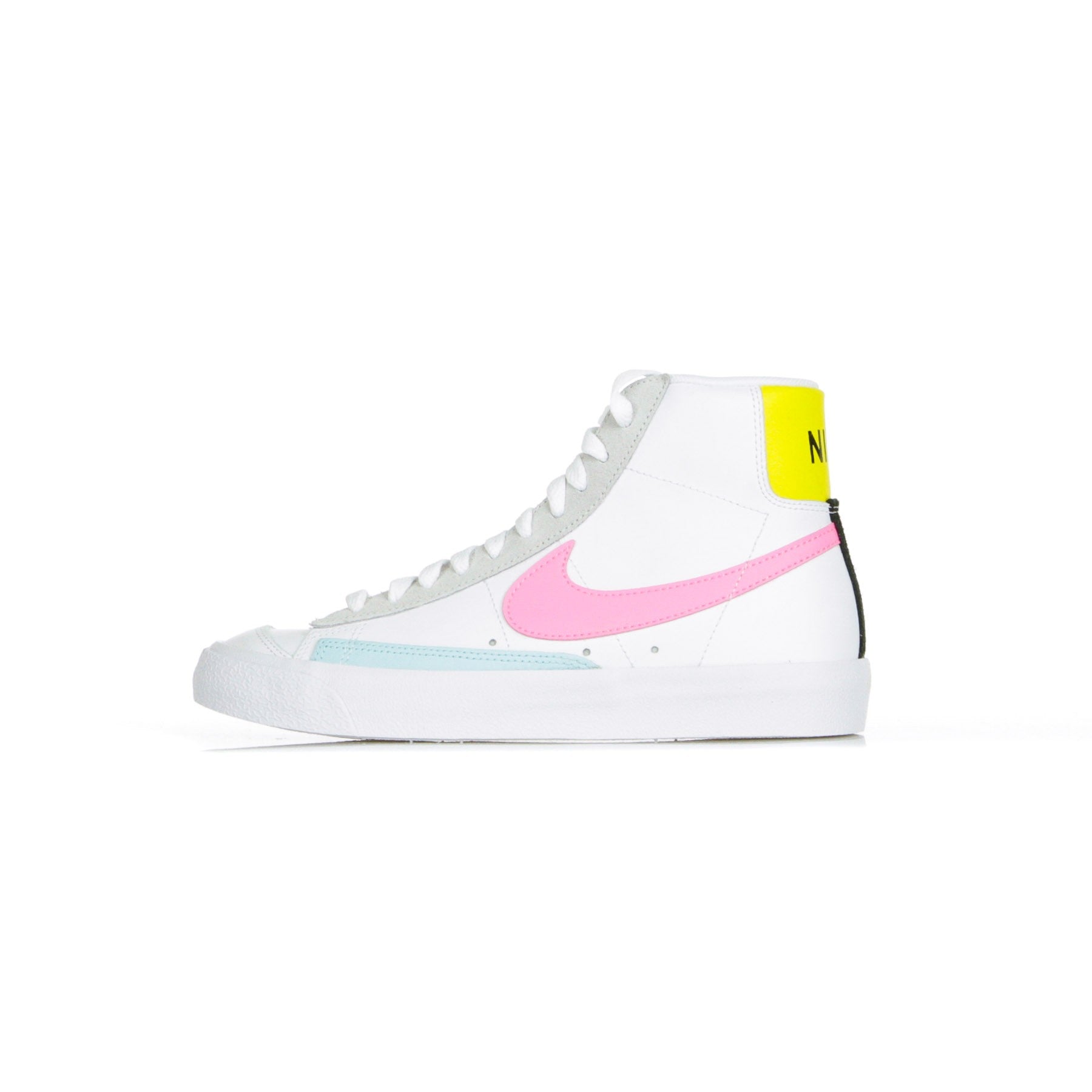 High Women's Shoe Blazer Mid Vintage 77 White/pink Glow/pure Platinum