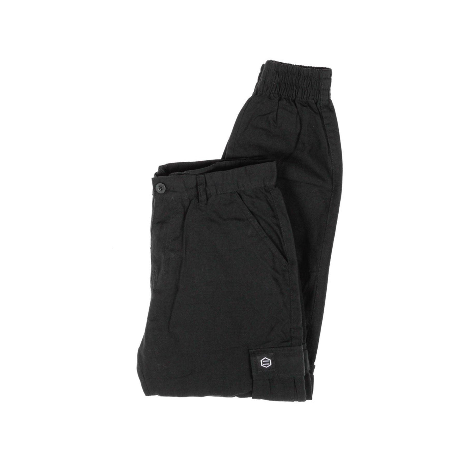 Long Pantallon Man Cargo Ripstop Black