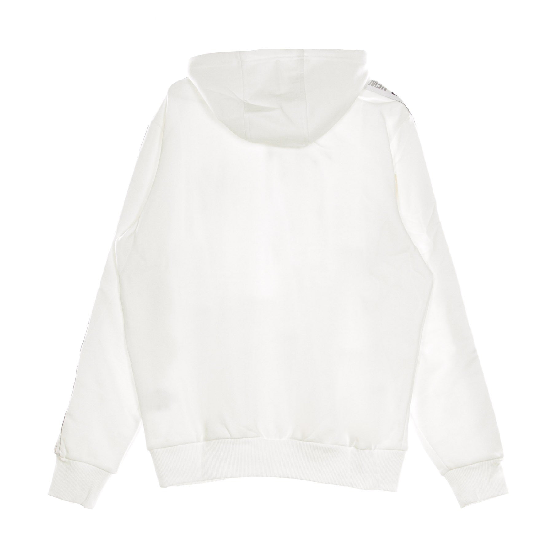 Felpa Leggera Cappuccio Uomo Mlb Sleeve Taping Pullover Hoody Neyyan White/black