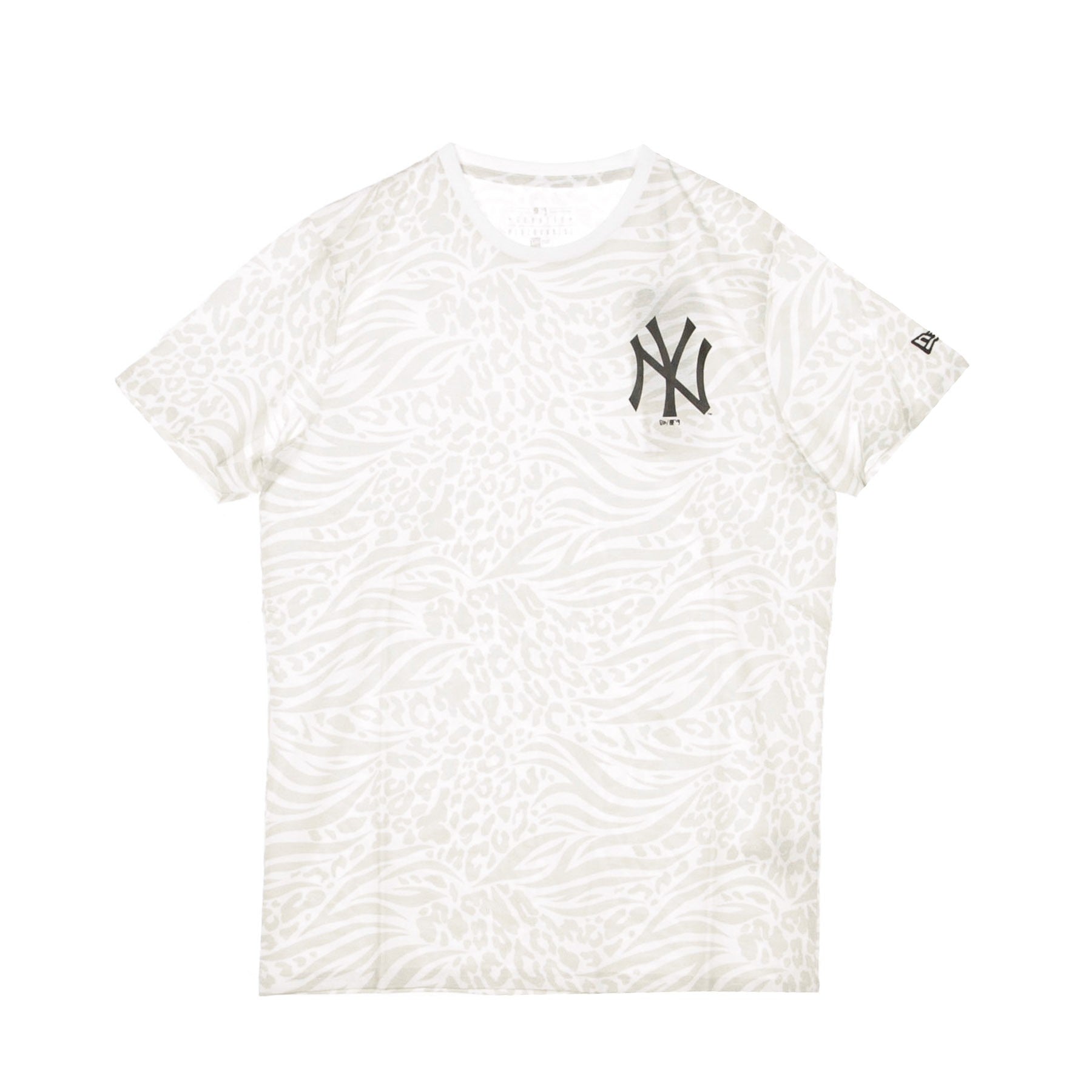 Maglietta Uomo Mlb All Over Print Short Sleeve Tee Neyyan White