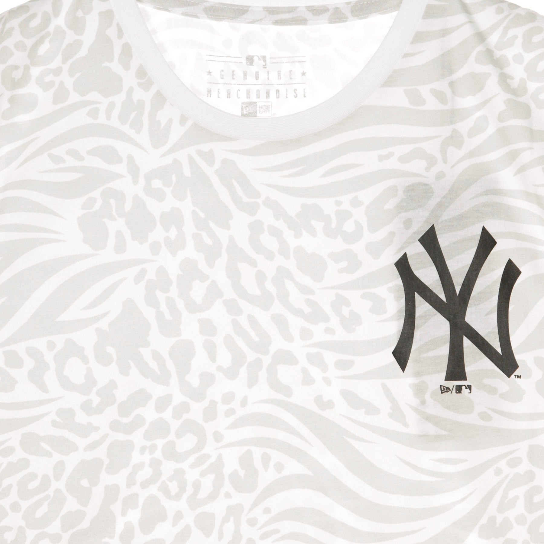 Maglietta Uomo Mlb All Over Print Short Sleeve Tee Neyyan White