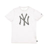 New Era, Maglietta Uomo Mlb Print Infill Tee Neyyan, White