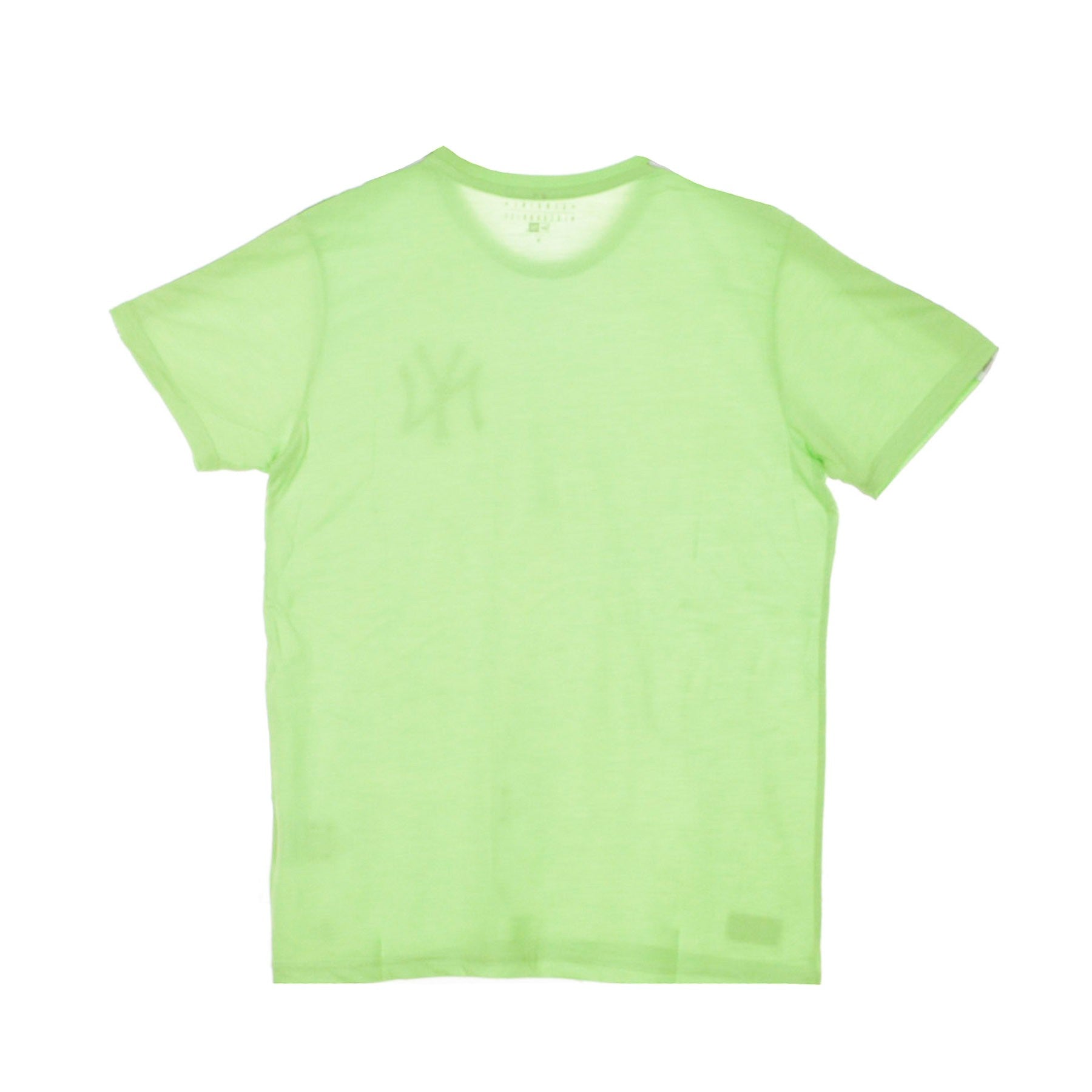 Maglietta Uomo Mlb Sleeve Taping Tee Neyyan Lime/black